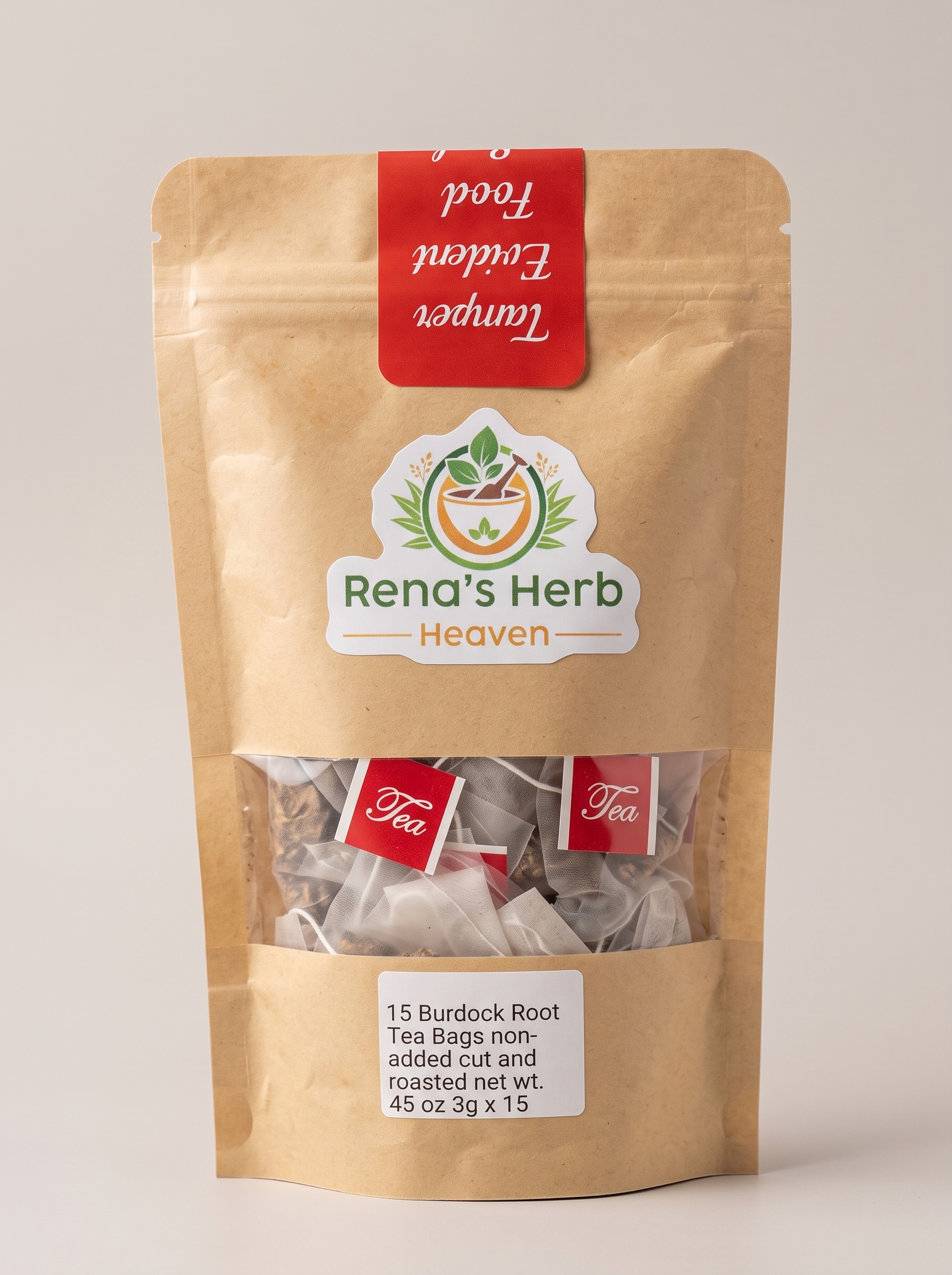 Burdock Root Tea Bags